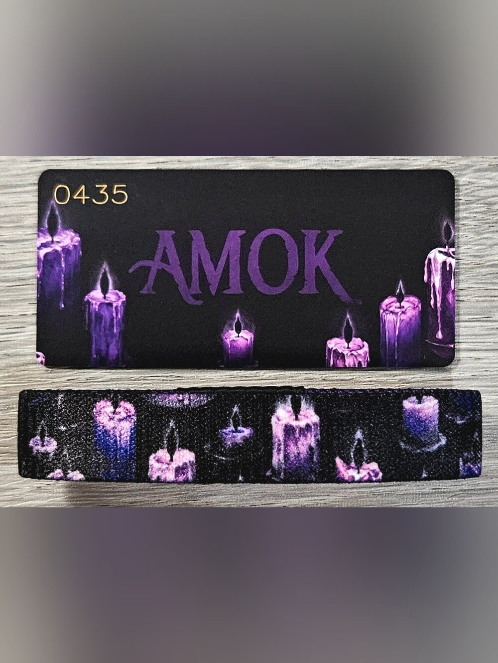ZOX "AMOK" #435 of 1000 made SHOCK DROP HOCUS POCUS MED Collectible Wristband